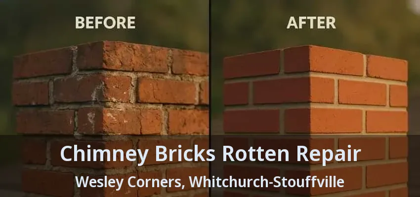 Chimney Bricks Rotten Repair Wesley Corners, Whitchurch-Stouffville - ON