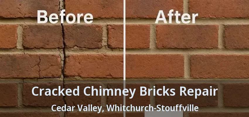Cracked Chimney Bricks Repair Cedar Valley, Whitchurch-Stouffville - ON