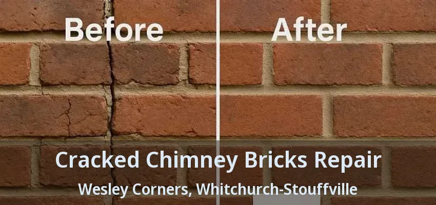 Cracked Chimney Bricks Repair Wesley Corners, Whitchurch-Stouffville - ON