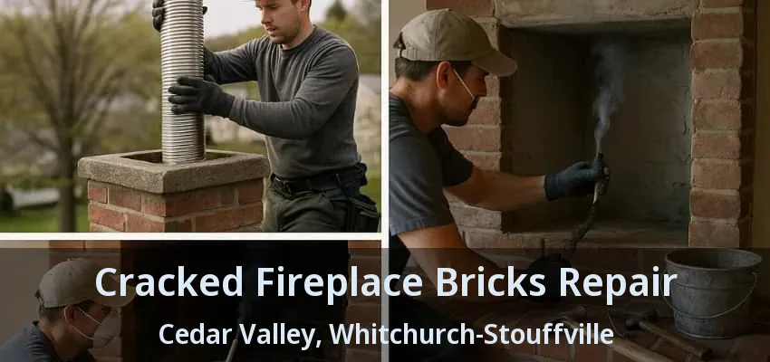 Cracked Fireplace Bricks Repair Cedar Valley, Whitchurch-Stouffville - ON