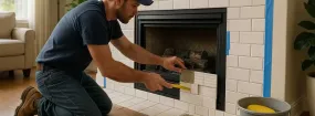 Repairing Cracked Fireplace Tiles Gormley, Whitchurch-Stouffville